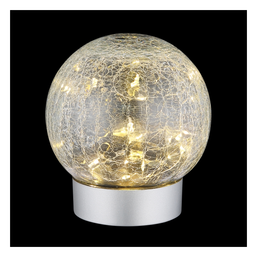 Globo - LED Decoratief oplaadbaar tafellamp 25xLED/0,06W/5V 600 mAh IP44