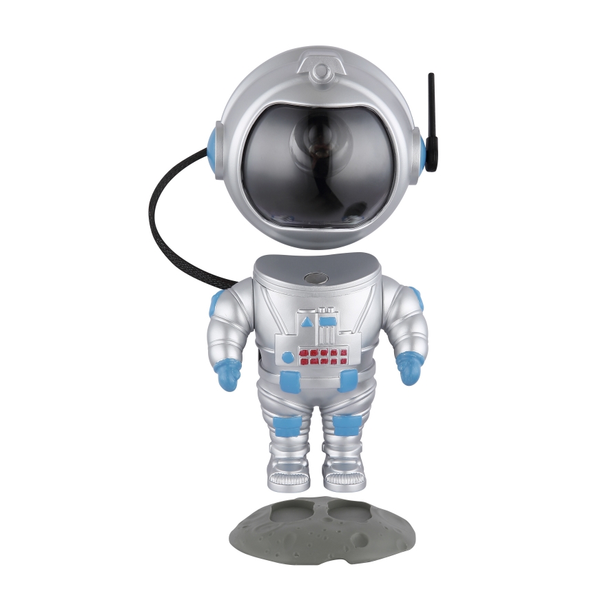 Globo - LED RGB Tafellamp LED/4,5W/5V astronaut zilver