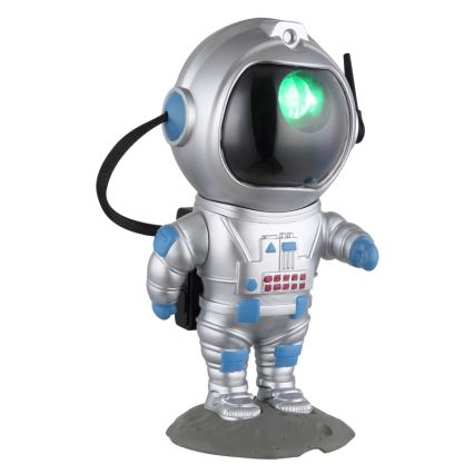 Globo - LED RGB Tafellamp LED/4,5W/5V astronaut zilver