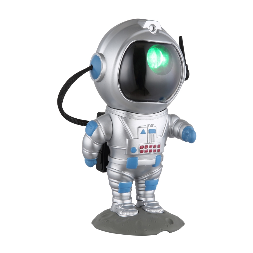Globo - LED RGB Tafellamp LED/4,5W/5V astronaut zilver