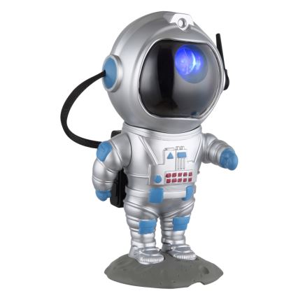 Globo - LED RGB Tafellamp LED/4,5W/5V astronaut zilver