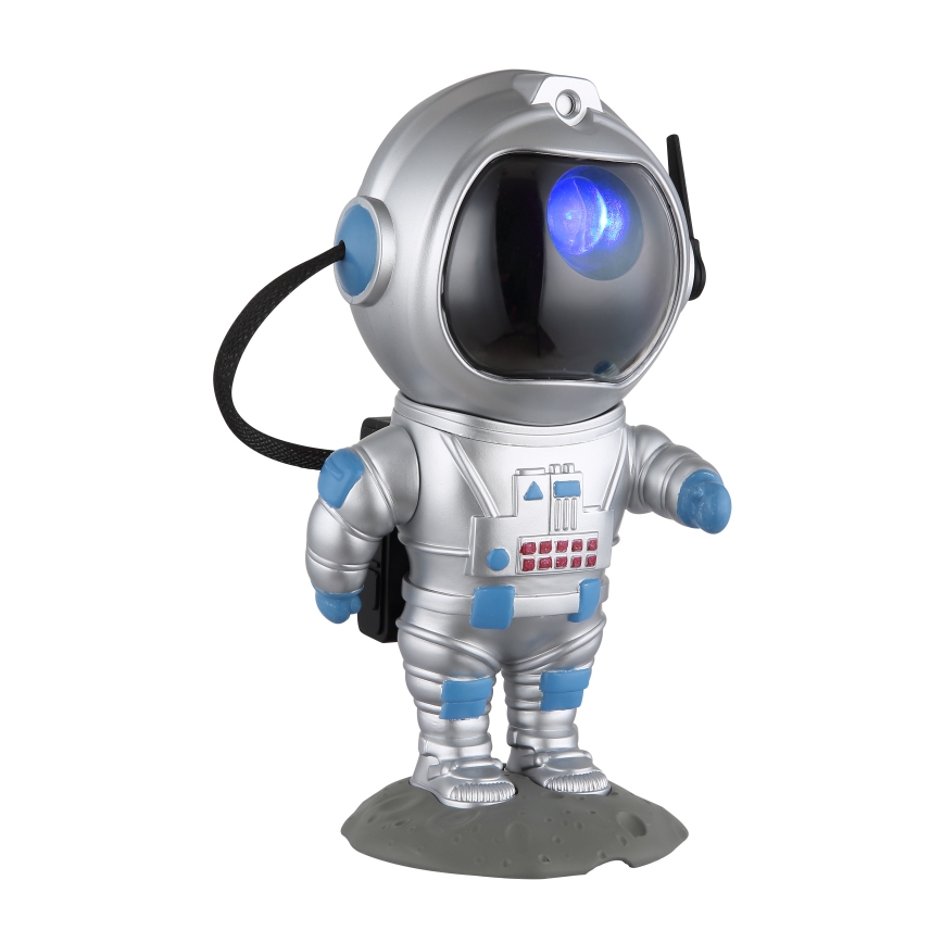Globo - LED RGB Tafellamp LED/4,5W/5V astronaut zilver