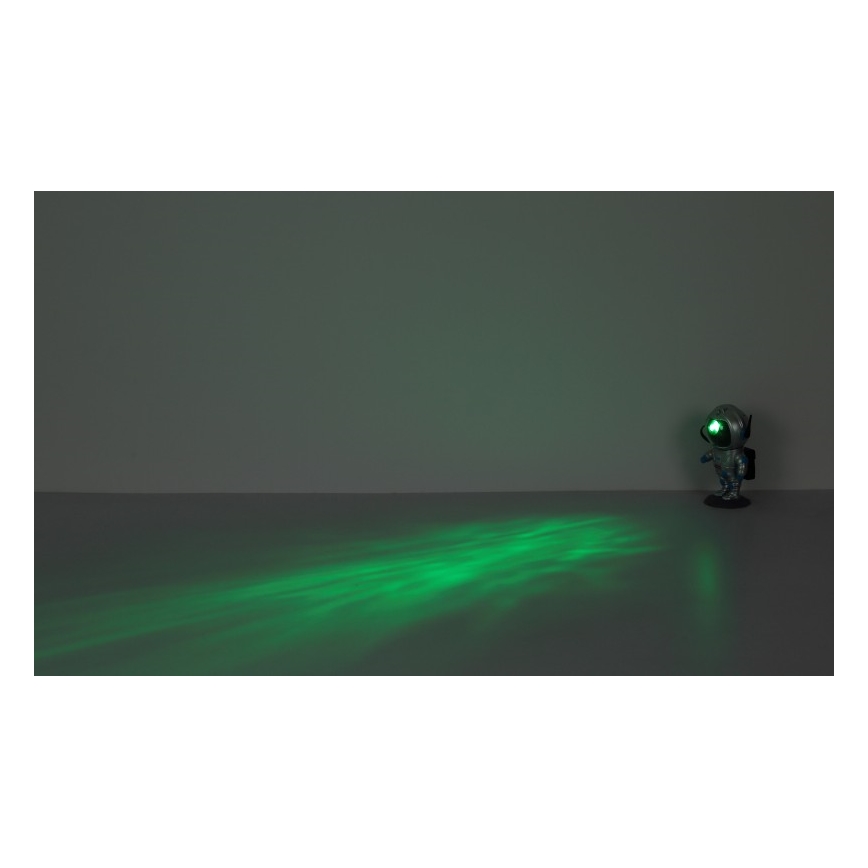 Globo - LED RGB Tafellamp LED/4,5W/5V astronaut zilver