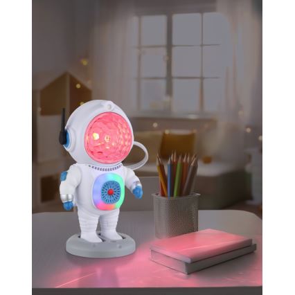 Globo - LED RGB Tafellamp LED/6W/5V astronaut wit