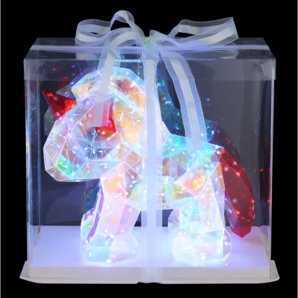 Globo - LED Tafeldecoratie LED/3W/5V USB eenhoorn