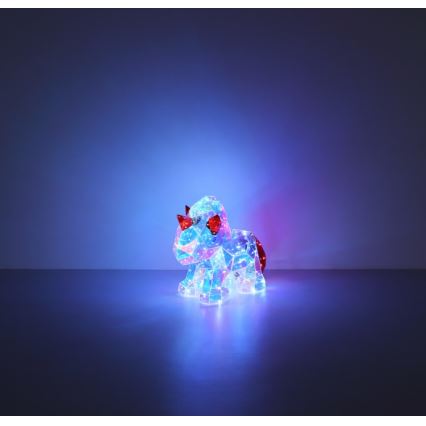 Globo - LED Tafeldecoratie LED/3W/5V USB eenhoorn