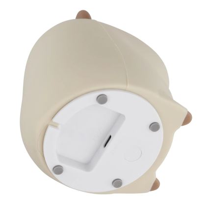 Globo - LED RGBW dimbaar, oplaadbaar nachtlampje voor kinderen LED/1,5W/5V 1200 mAh capibara