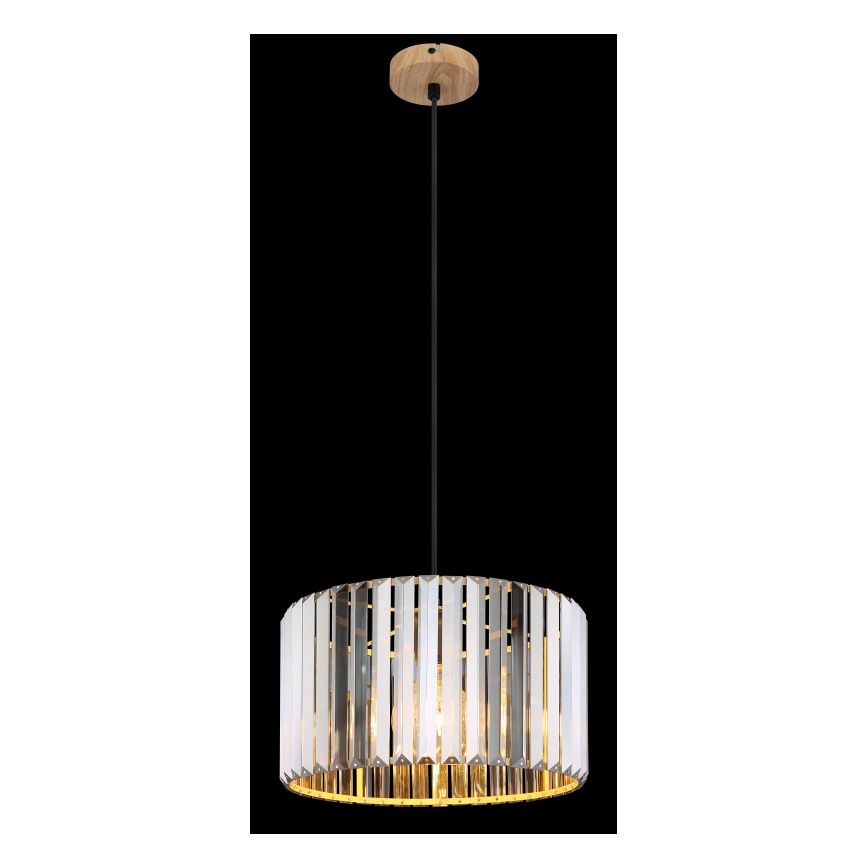 Globo - Hanglamp aan een koord 1xE27/60W/230V diameter 35 cm