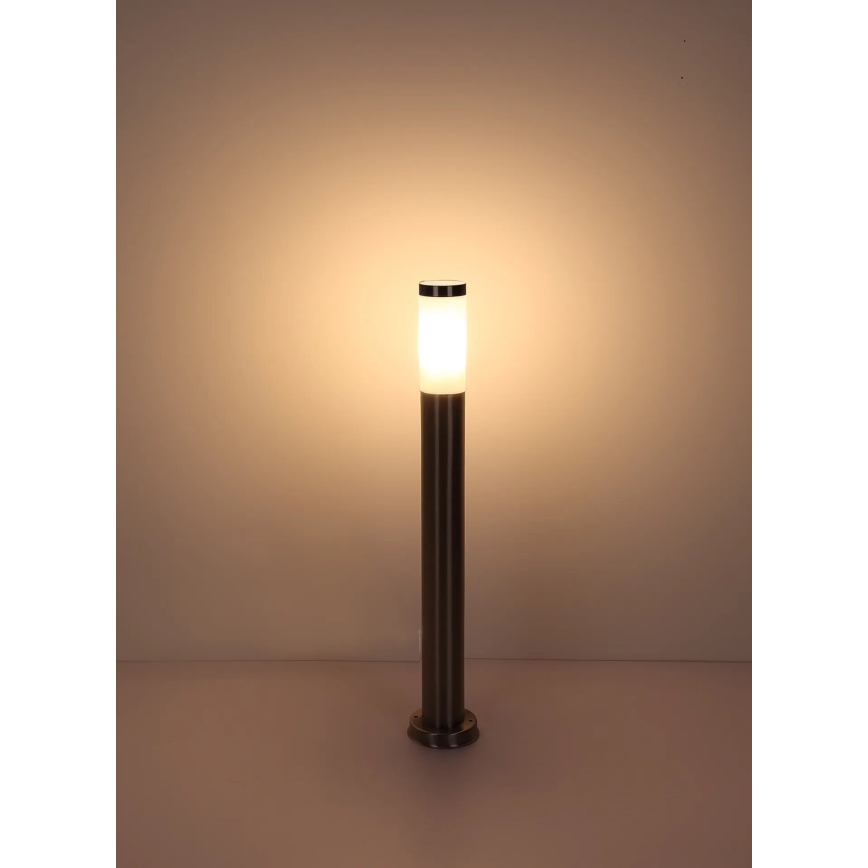 Globo - Buitenlamp 1xE27/23W/230V IP44 80 cm glanzend chroom
