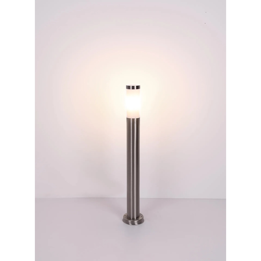 Globo - Buitenlamp 1xE27/23W/230V IP44 80 cm glanzend chroom