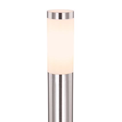 Globo - Buitenlamp 1xE27/23W/230V IP44 80 cm glanzend chroom