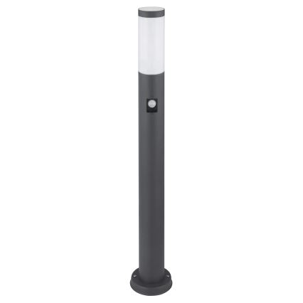 Globo - Sensorlamp voor buiten 1xE27/15W/230V IP44 80 cm antraciet