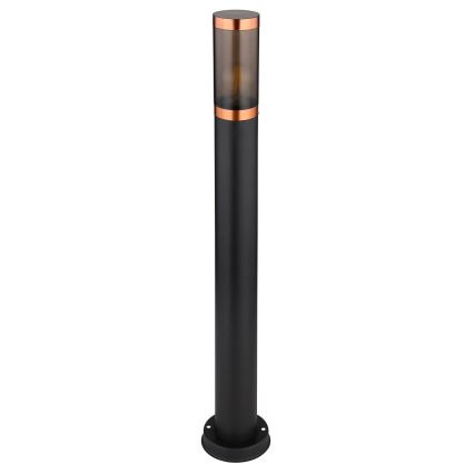 Globo - Buitenlamp 1xE27/23W/230V IP44 80 cm zwart/koper