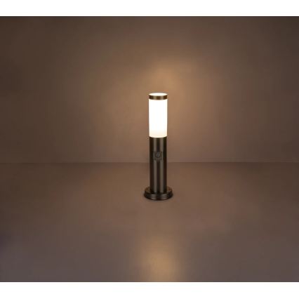 Globo - LED-buitenlamp met sensor 1xE27/8,8W/230V IP44
