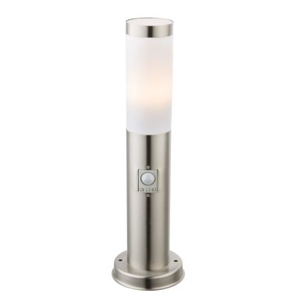 Globo - LED-buitenlamp met sensor 1xE27/8,8W/230V IP44