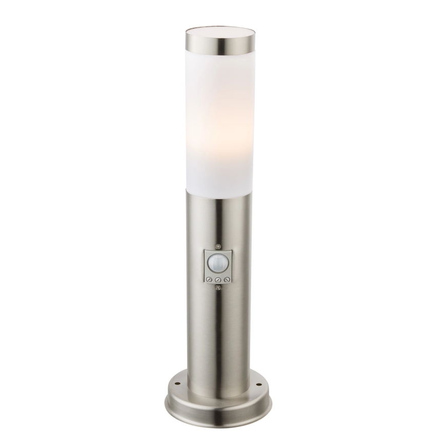 Globo - LED-buitenlamp met sensor 1xE27/8,8W/230V IP44