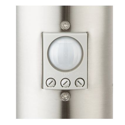 Globo - LED-buitenlamp met sensor 1xE27/8,8W/230V IP44
