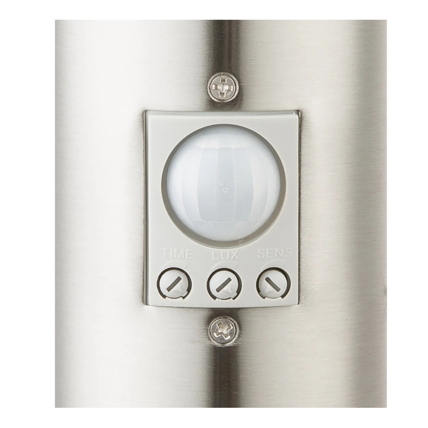 Globo - LED-buitenlamp met sensor 1xE27/8,8W/230V IP44