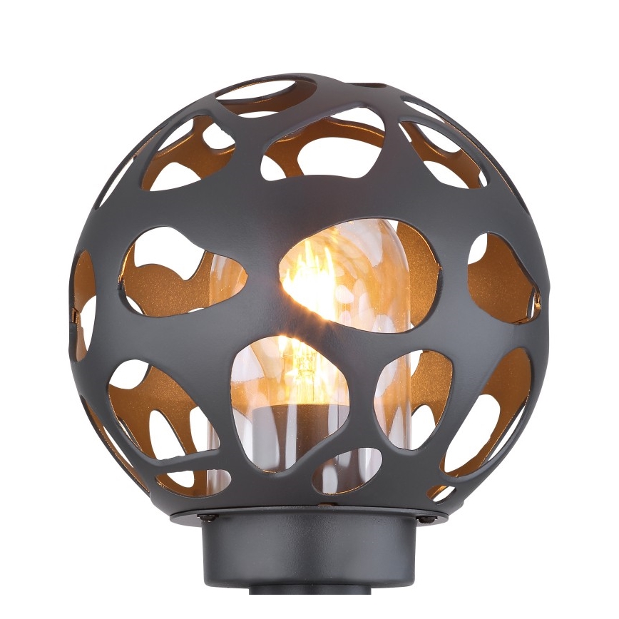 Globo - Wand Lamp voor Buiten met Sensor 1xE27/15W/230V IP44