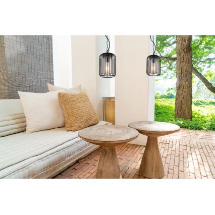 Globo - Buitenhanglamp aan ketting 1xE27/15W/230V