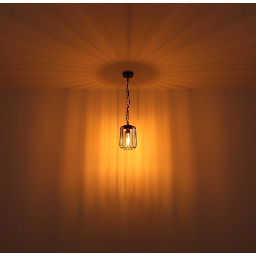 Globo - Buitenhanglamp aan ketting 1xE27/15W/230V