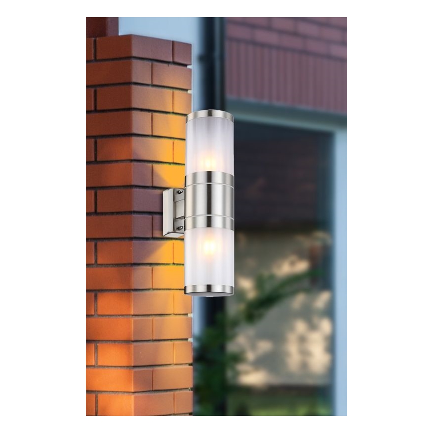 Globo - Buiten wandlamp 2xE27/60W/230V IP44