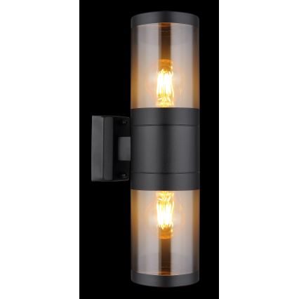 Globo - Wandlamp voor buiten 2xE27/60W/230V IP44
