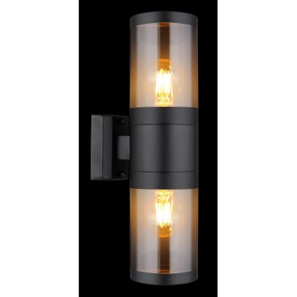 Globo - Wandlamp voor buiten 2xE27/60W/230V IP44