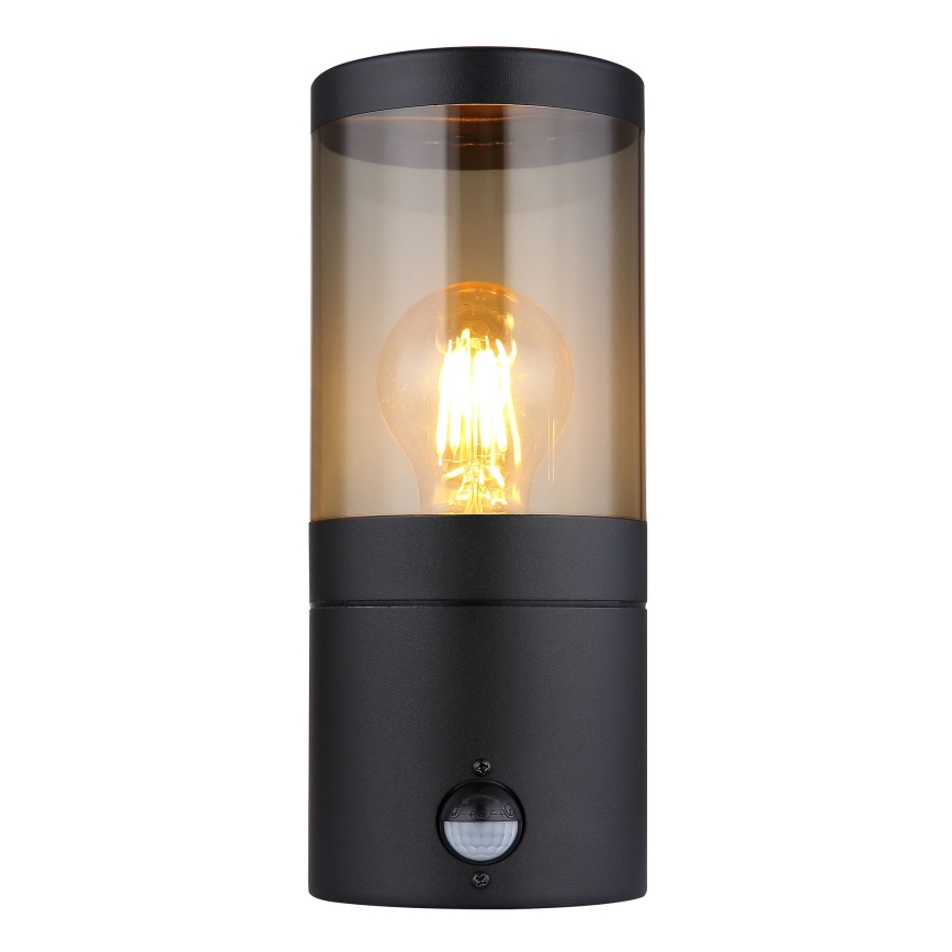 Globo wandlamp met sensor 1xE27/60W/230V IP44
