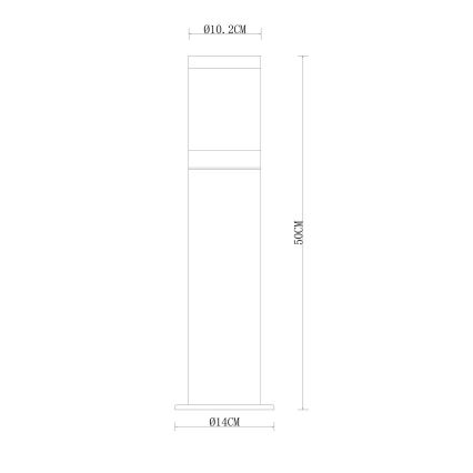 Globo - Buitenlamp 1xE27/60W/230V 50 cm IP44