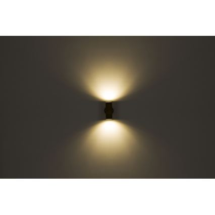 Globo - Wand Lamp voor Buiten 2xGU10/35W/230V IP44