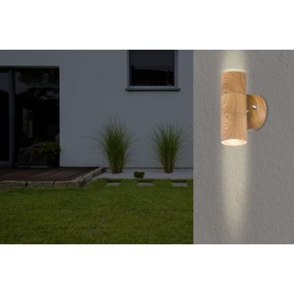 Globo - Wand Lamp voor Buiten 2xGU10/35W/230V IP44