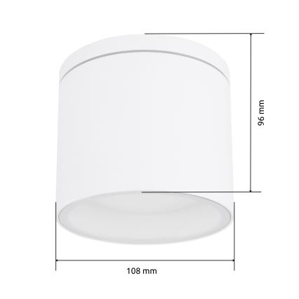 Globo - Plafondlamp voor buiten 1xGX53/11W/230V IP44