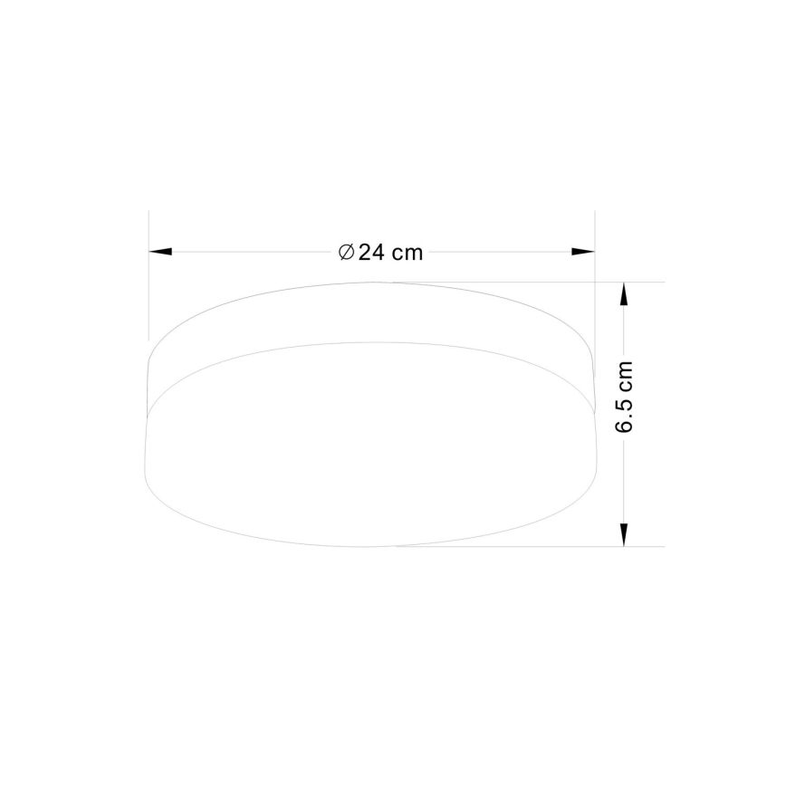 Globo - Badkamerlamp 2xE27/40W/230V diameter 24 cm IP44