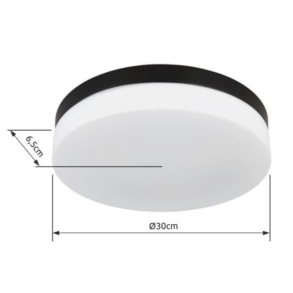 Globo - Badkamerlamp 3xE27/40W/230V diameter 30 cm IP44