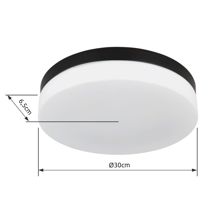 Globo - Badkamerlamp 3xE27/40W/230V diameter 30 cm IP44