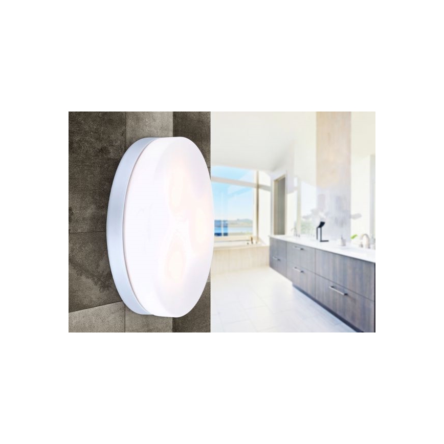Globo - Badkamerlamp 3xE27/40W/230V diameter 30 cm IP44
