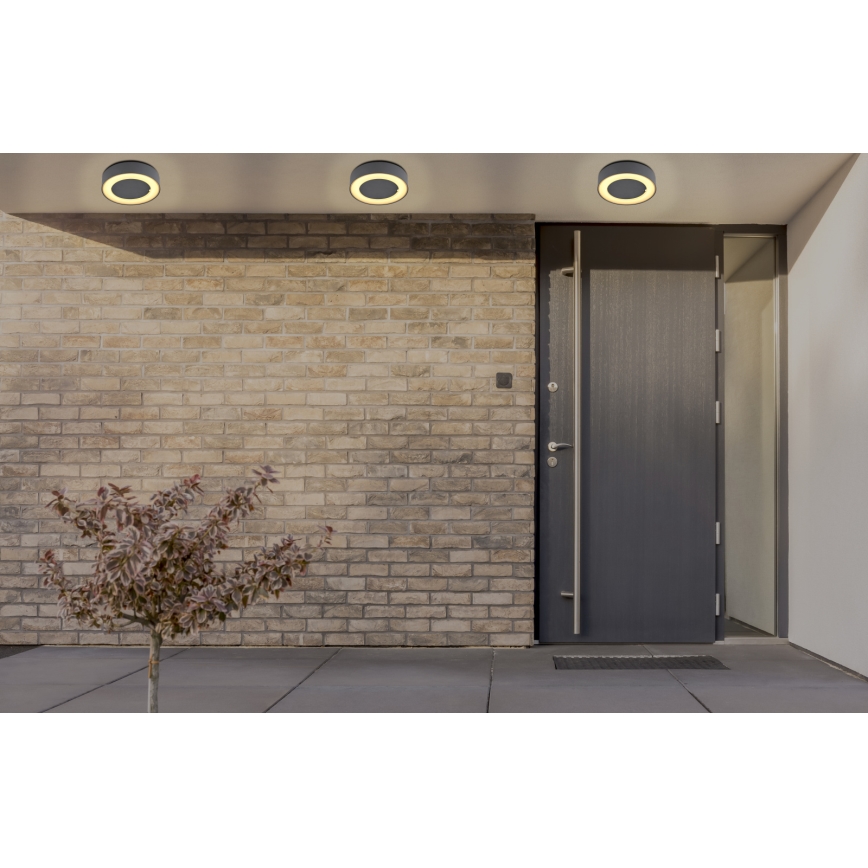 Globo - LED Plafond Lamp voor Buiten LED/12W/230V IP54