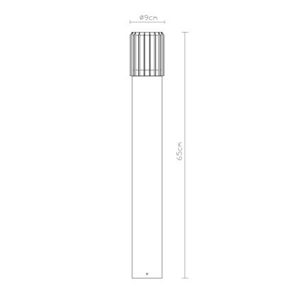 Globo - Buitenlamp 1xE27/15W/230V IP54 65 cm