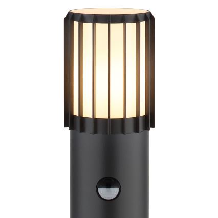 Globo - Buitenlamp met sensor 1xE27/15W/230V IP54 100 cm