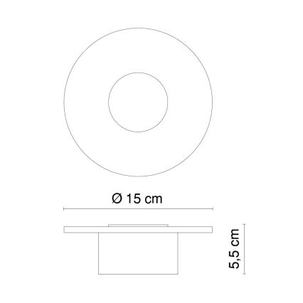 GLOBO 32401 - LED Buitenlamp DANA 10xLED/0,06W/3V/230V IP44