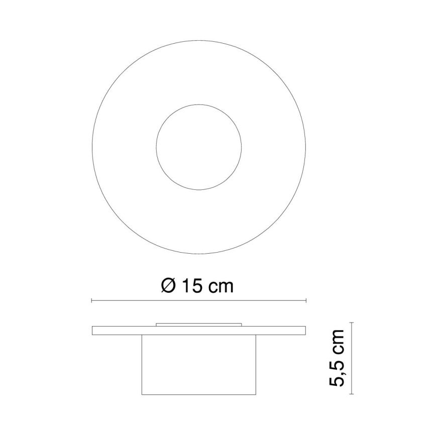 GLOBO 32401 - LED Buitenlamp DANA 10xLED/0,06W/3V/230V IP44