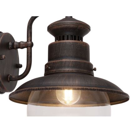 Globo - Wandlamp voor buiten 1x E27 / 60W / 230V IP44