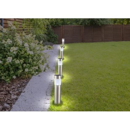 Globo - SET 4x LED Solar lamp LED/0,07W/3V IP44 600 mAh
