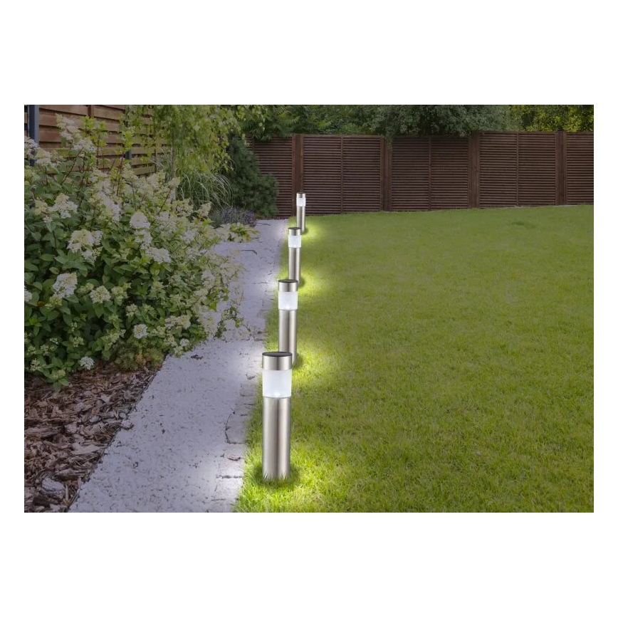 Globo - SET 4x LED Solar lamp LED/0,07W/3V IP44 600 mAh