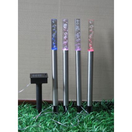 Globo - SET 4x LED Solar lamp 4xLED/0,07W IP44 600 mAh