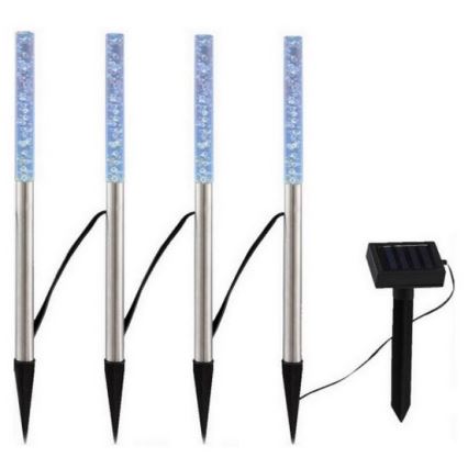 Globo - SET 4x LED Solar lamp 4xLED/0,07W IP44 600 mAh