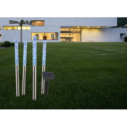 Globo - SET 4x LED Solar lamp 4xLED/0,07W IP44 600 mAh