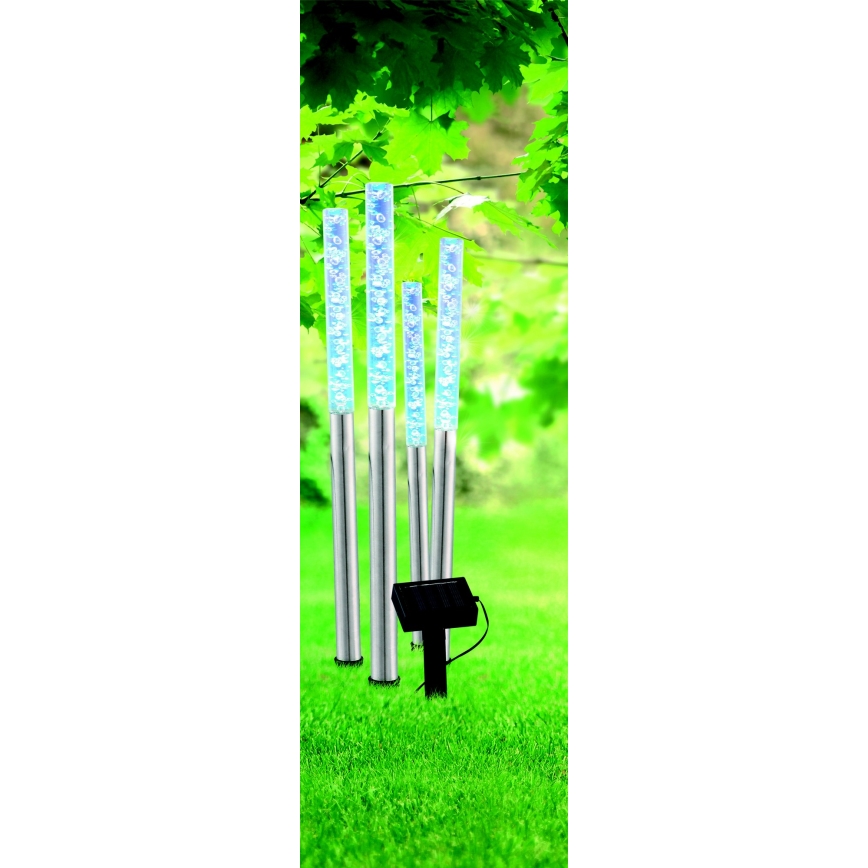 Globo - SET 4x LED Solar lamp 4xLED/0,07W IP44 600 mAh