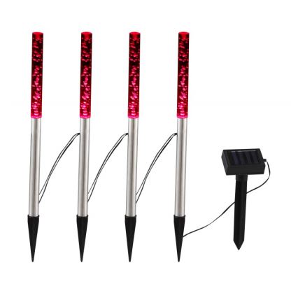 Globo - SET 4x LED Solar lamp 4xLED/0,07W IP44 600 mAh